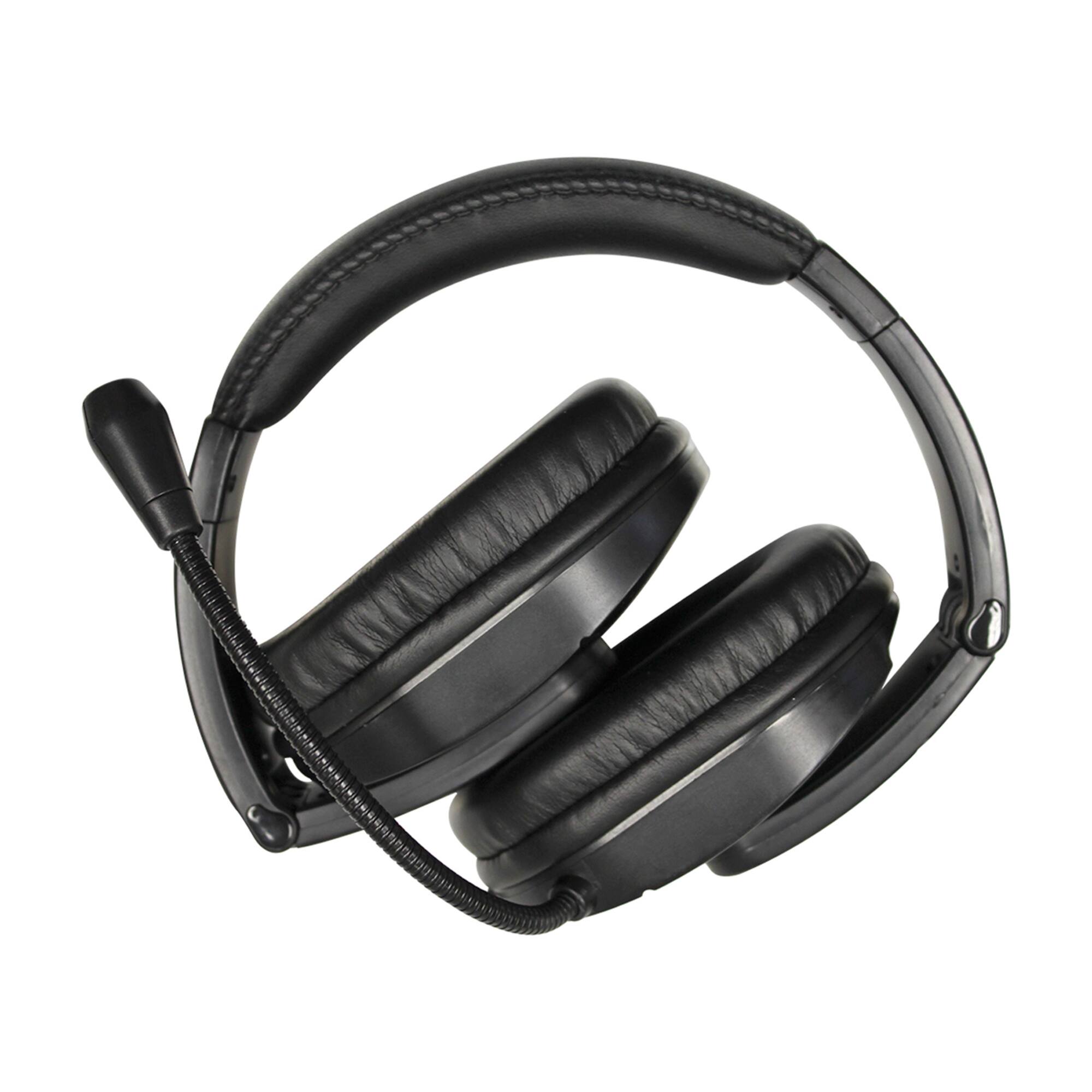 HamiltonBuhl® MACH-2™ Multimedia Stereo Headset with Gooseneck Mic